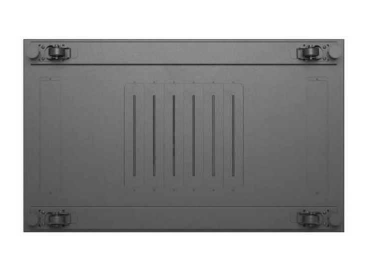 Lanberg Szafa instalacyjna rack stojąca 19" 22U 600x1000 czarna drzwi    perforowane ( flat pack)