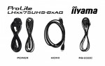 IIYAMA Monitor 65 cali LH6575UHS-B2AG,24/7,IPS,ANDROID.11,4K,  WiFi,         iiSignage2, FailOver, EShare, 24/7, full daisy chain