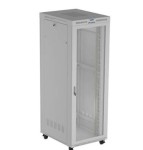 Lanberg Szafa instalacyjna rack stojąca  19" 47U 800x1200 szara drzwi    perforowane LCD ( flat pack) V2