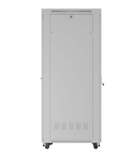 Lanberg Szafa instalacyjna rack stojąca  19" 47U 800x1200 szara drzwi    perforowane LCD ( flat pack) V2