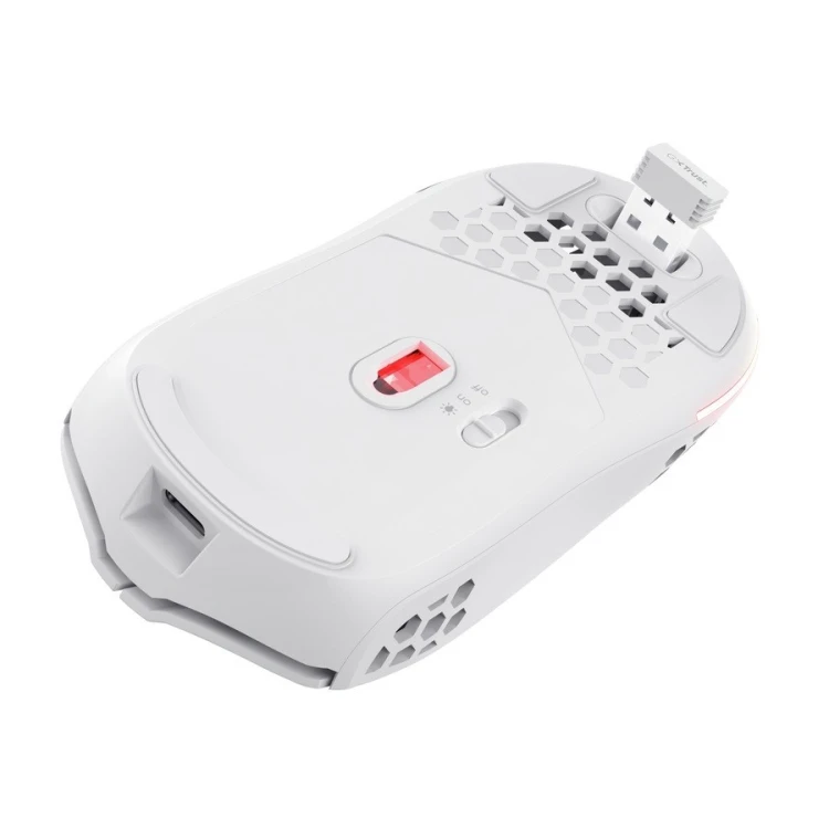 Trust Mysz bezprzewodowa GXT 929W Helox biała