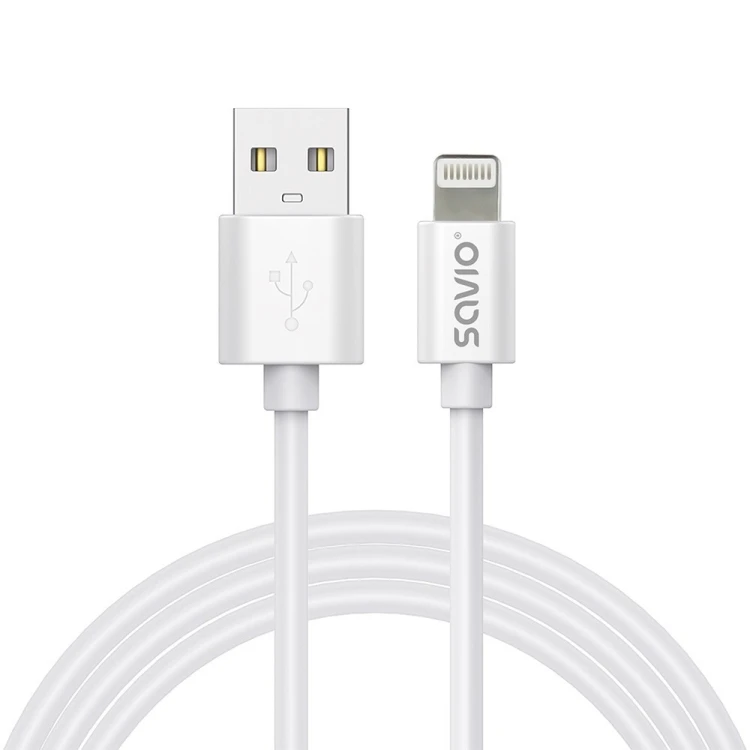 Savio Kabel USB-A do Lightning CL-192 1m biały