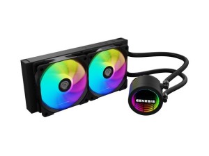 Genesis Chłodzenie wodne HYDRIA GENESIS 240 ARGB czarne