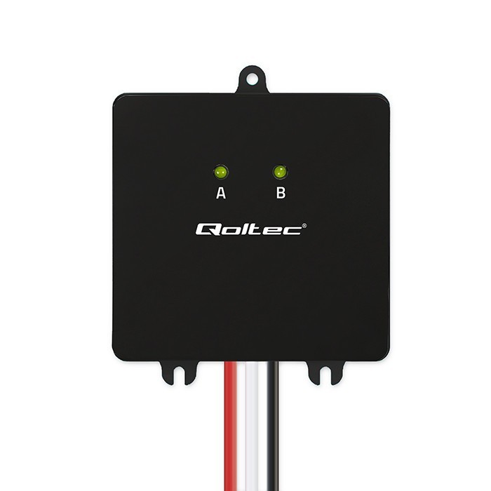 Qoltec Balanser napięcia 24V do akumulatorów 2x12V | 5A | LiFePO4 AGM   GEL