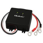 Qoltec Balanser napięcia 24V do akumulatorów 2x12V | 5A | LiFePO4 AGM   GEL