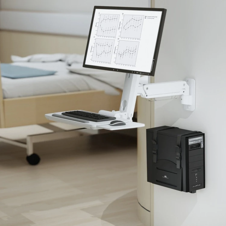 Maclean Uchwyt do CPU MC-116 B czarny