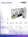 Palit Karta graficzna GeForce RTX 5060 TI WHITE OC 8GB GDDR7 128bit 3DP/HDMI