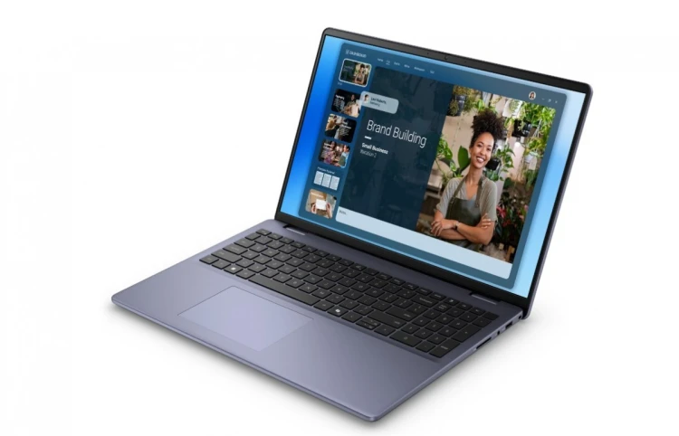 Dell Laptop Dell 16 DC16251 W11P C5 120U/16GB/512GB/16.0 FHD+/Int/FgrPr/WLAN + BT/Backlit Kb/4 Cell/3YPS Midnight Blue
