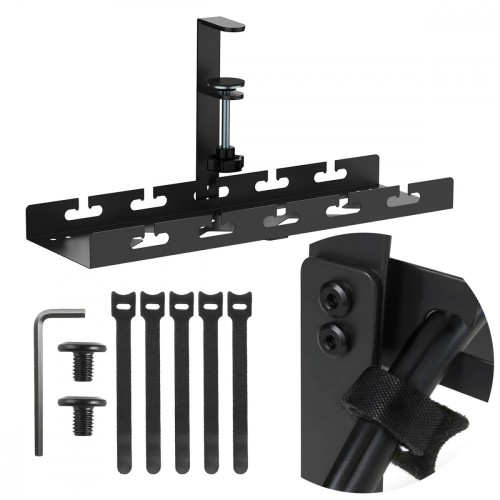 Maclean Organizer podbiurkowy MC-105 B, na kable