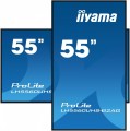IIYAMA Monitor wielkoformatowy 55 cali LH5560UHS-B2AG matowy 24h/7 500(cd/m2) VA 3840 x 2160 UHD(4K) Android.11 Wifi CMS(iiSignage2), Uchwyt ścienny