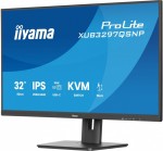 IIYAMA Monitor 32 cale XUB3297QSNP-B1 IPS,QHD,USB-C DOCK (95W), USB HUB 4x, KVM,  RJ45, GW 5 LAT