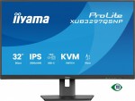 IIYAMA Monitor 32 cale XUB3297QSNP-B1 IPS,QHD,USB-C DOCK (95W), USB HUB 4x, KVM,  RJ45, GW 5 LAT