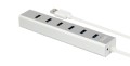 Unitek HUB 7 x USB3.0 Aluminium z zasilaczem; Y-3090