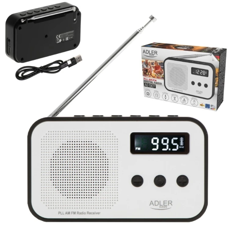 Adler Radio cyfrowe PLL AD1907