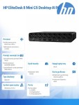 HP Inc. Komputer EliteDesk 8 Mini  G1i   U5-235T 512GB/16GB/W11P      998Z8ET