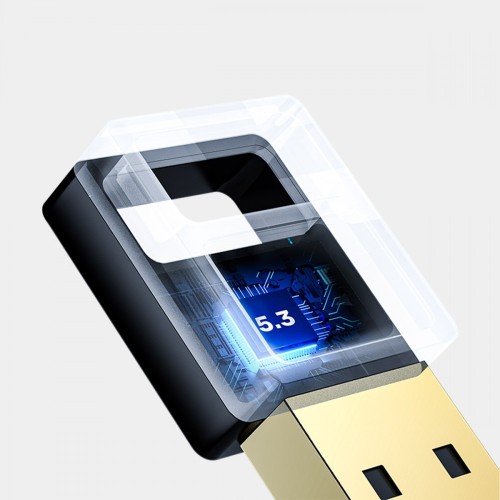 Unitek Adapter Bluetooth 5.3 BLE, USB-A, EDR, 30m, CZARNY ;B105B