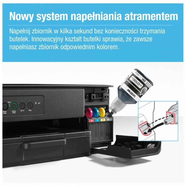 Brother Urządzenie wielofunkcyjne DCP-T430W RTS A4/16ppm/WiFi/LED/6.3kg