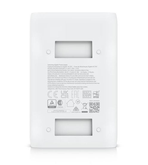 UBIQUITI Adapter UACC-PoE+-2.5G Gigabit Ethernet 48 V
