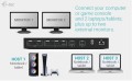 i-tec Stacja dokująca USB-C KVM Dock PRO Three Hosts Dual Video 2x Power Delivery max 92W