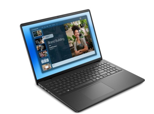 Dell Laptop Dell 16 DC16250 W11P C5 120U/16GB/1TB/16.0 FHD+/Int/FgrPr/WLAN + BT/Backlit Kb/3 Cell/3YPS Carbon Black
