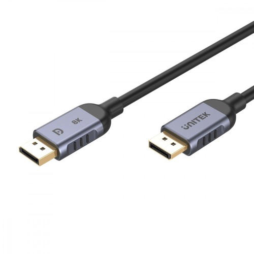 Unitek Kabel DisplayPort 1.4, 8K@60Hz 4K@240Hz, HDR, 1m; C1628GY01-1M