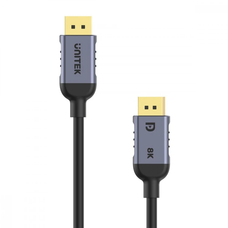 Unitek Kabel DisplayPort 1.4, 8K@60Hz 4K@240Hz, HDR, 1m; C1628GY01-1M