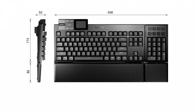 Be quiet! Klawiatura Dark Mount Silent Tactile