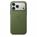Apple Etui z tkaniny TechWoven z MagSafe do iPhonea 17 Pro Max - zielone