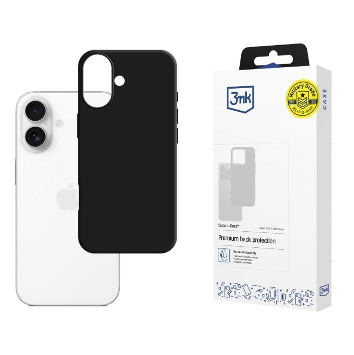 3MK Etui Matt Case do Apple iPhone 17 Czarne