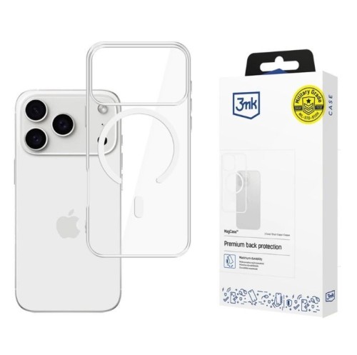 3MK Etui Armor MagCase do Apple iPhone 17 Pro Max Przezroczyste
