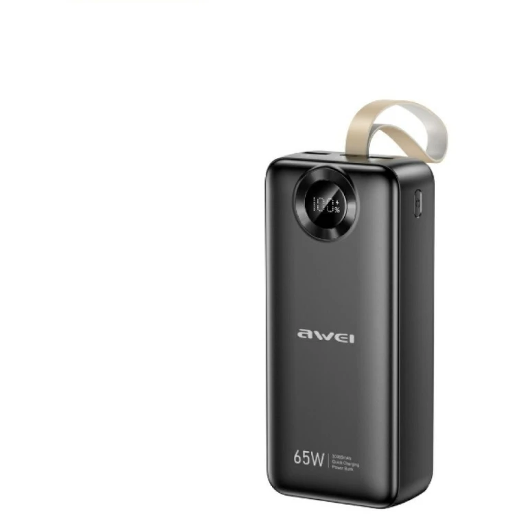 AWEI Powerbank Awei PA-34 30000mAh 65W Fast charging Czarny