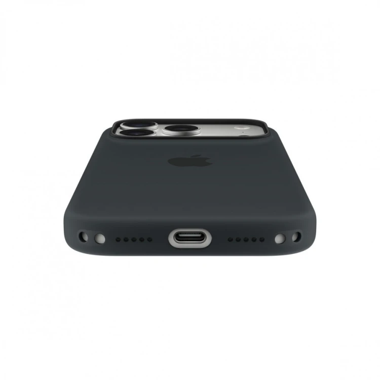 Apple Etui silikonowe z MagSafe do iPhonea 17 Pro - czarne