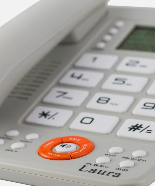 Mesmed Telefon przewodowy Mescomp MT-816 Laura