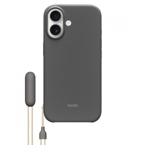 Apple Etui z podpórką Beats Kickstand zgodne z MagSafe i panelem Sterowanie aparatem do iPhonea 17 - szafirowy szary