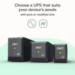Green Cell Zasilacz awaryjny UPS 700W/1000VA czysta sinusoida