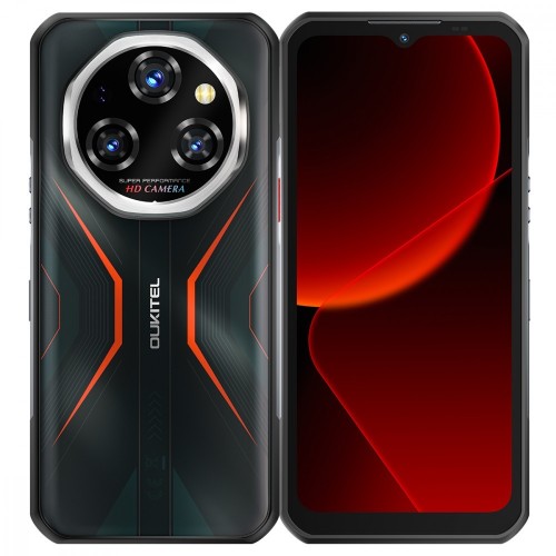 OUKITEL Smartfon WP55 5G 12/256 GB IP69K Pomarańczowy