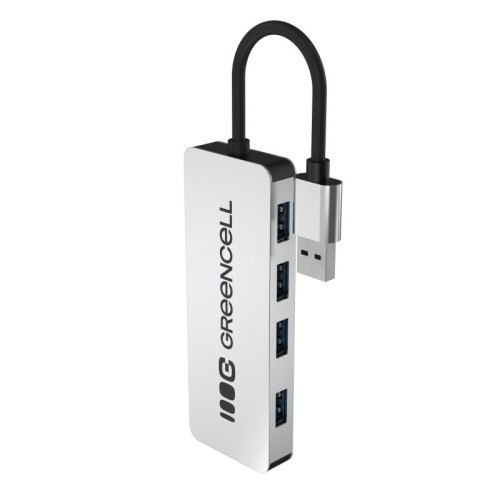 Green Cell HUB USB-C Basic USB-A do 4x USB-A 3.0