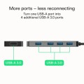 Green Cell HUB Basic USB-A do 4x USB-A 3.0