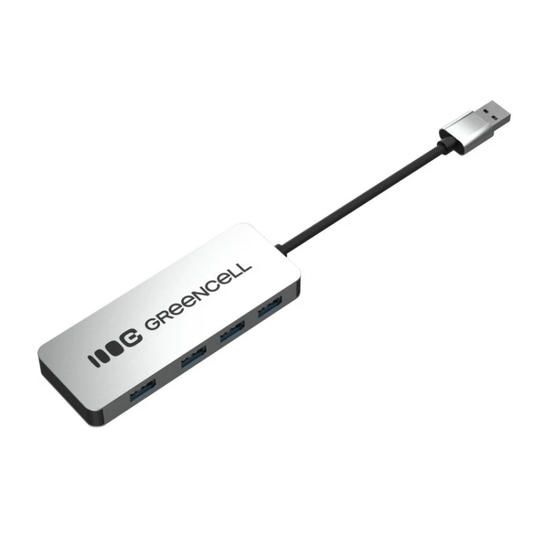 Green Cell HUB USB-C Basic USB-A do 4x USB-A 3.0