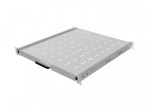 Lanberg Półka wysuwana do szaf rack 19 cali 500mm szara