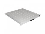 Lanberg Półka wysuwana do szaf rack 19 cali 500mm szara
