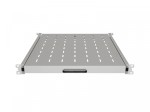 Lanberg Półka wysuwana do szaf rack 19 cali 500mm szara