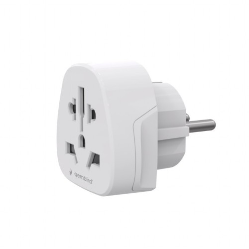 Gembird Adapter sieciowy EU świat - 15A