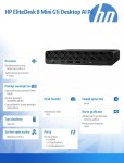 HP Inc. Komputer EliteDesk 8 Mini G1i U7-265T 1TB/16GB/W11P  998Z2ET