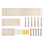 Maclean Drewniana tablica organizer MC-131 WD