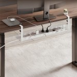 Maclean Organizer podbiurkowy na kable MC-103W