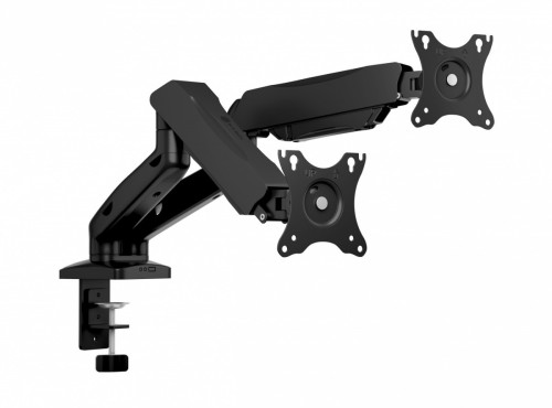 IcyBox Uchwyt na dwa monitory  IB-MS204-T Uchwyt na dwa monitory do 32 cali, 2-9 kg