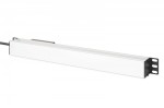 Digitus Listwa zasilająca PDU Rack 19" z wyłącznikiem nadprądowym Typ C 16A, 7 gniazd Schuko CEE 7/3 (45°), kabel 1,8m wtyk Unischuko CEE 7/7, 16A, al