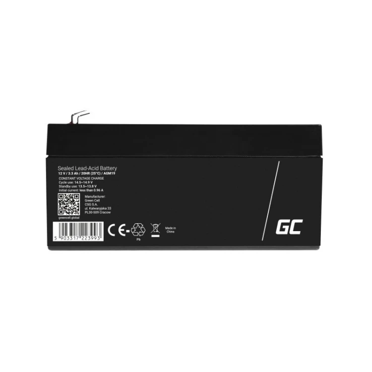 Green Cell Akumulator AGM 12V 3.3Ah