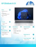 HP Inc. Notebook EliteBook 8 G1i U7-255U 512GB/24GB/W11P/16cali   C51LVET